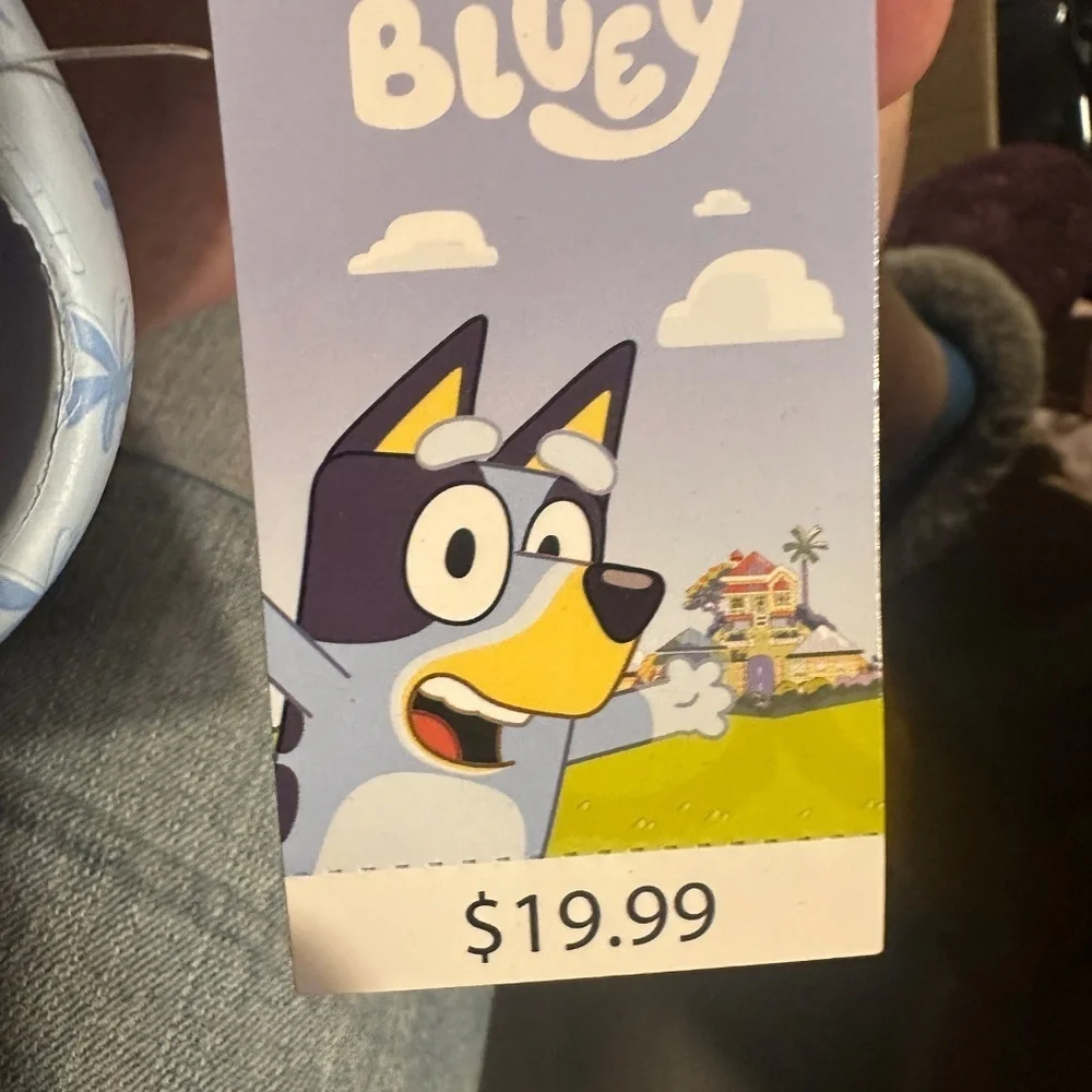 Toddler Bluey Cat & Jack Slide Sandals Size 9 - Picture 4 of 5